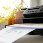 Manutenção preventiva de impressora